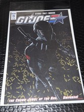 GI Joe #5 Tom Feister Sub Variant Comic IDW 2017 Snake Eyes Monsters RARE HTF picture