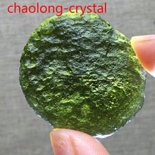 78Ct Moldavite Genuine Raw Meteorite From Czech Republic PICcertificate picture