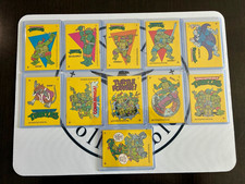 1989 Teenage Mutant Ninja Turtles Collectors Edition : Complete Sticker Set 1-11 picture