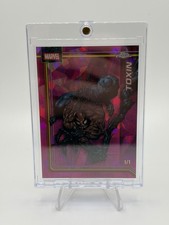 2026 Topps Chrome Marvel Sapphire TOXIN Papradascha 1/1 #181 🔥🔥🔥 picture