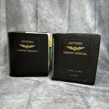 Vintage 1980s Jeppsen Airway Manual Universal Great Lakes Ohare C-117 picture