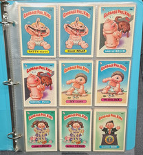 Topps 1985 Garbage Pail Kids 2nd Series  complete  Checklist & Puzzle on Back picture