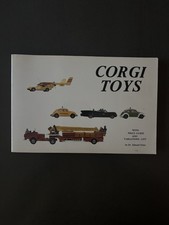 Corgi Toys Price Guide and Variations List 1984 Dr Edward Force Reference Book picture