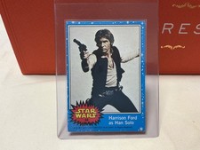 ULTRA RARE 1977 Star Wars Allens & Regina NZ Han Solo #58 rarer ++ Scanlens picture