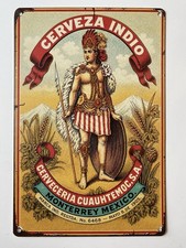 Cerveza Indio Beer Sign - Cerveceria Cuauhtemoc Monterrey Mexico picture