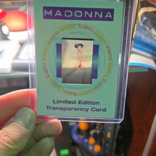 1998 hot shots redemption Madonna Transparency Card (1992)  Brandy Grace 1 of 1 picture
