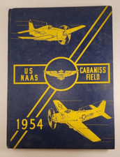 1954 Naval Auxiliary Air Station Cabaniss Field US NAVY Yearbook Annual picture