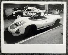 PORSCHE 910 /8 BERGSPYDER GMUND MUSEUM OFFICIAL PRESS PHOTO UNDATED RARE picture