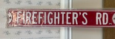 FIREFIGHTER'S RD.- Heavy Gauge Steel - 36