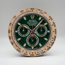 ROLEX Daytona John Mayer 116508 Green Dial Luxury Watch Coaster Decor Bar Gift picture