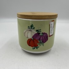 Ciroa Ceramic 5x5in Pumpkin Canister BB01B38011 picture