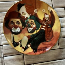 Hackett American Collectors Co. Wonderful World Of Clowns Clown Collector Plate… picture