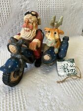 David Frykman - DF2722 - SANTA CYCLE - New With Box -  SANTA AND REINDEER CYCLE picture
