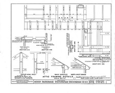 Photo:Rockingham New Hampshire Moody Parsonage 1900s HABS House Plans picture