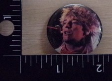 VTG 1984 ROD STEWART PIN BACK BUTTON LAPEL picture