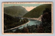 Delaware Water Gap PA-Pennsylvania, East Of Winona Cliff, Vintage c1917 Postcard picture