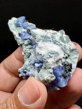 Natural Benitoite With Neptunite Specimen From San Benito County CA, 28.90gm picture