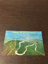 UNPOSTED POSTCARD - AERIAL VIEW OF  WHITEFACE MOUNTAIN MEMORIAL HIGHWAY picture