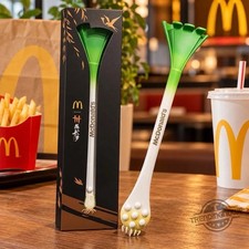 McDonald’s China Green Onion Leek Collectible Back Scratcher picture