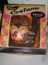 Vintage BEN COOPER COSTUME Hairy Lion Halloween Sz. M picture