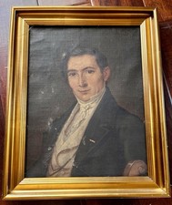 Pair of 1794 Antique German Portraits - Friedrich-August Bollnow & Wife Karoline picture