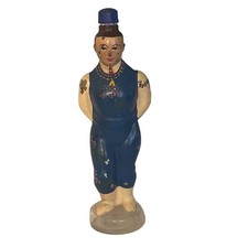 Empty Portuguese Carvalho, Ribeiro & Ferreira Figurine Wine Bottle Decanter picture