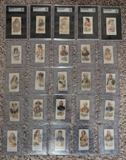 1889 Kinney Bros. Leaders N22 *COMPLETE SET* SGC -George Washington+ - Low Grade picture