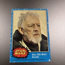 Star Wars 1977 Topps # 6 Ben Obi-Wan Kenobi Blue Series picture