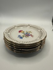 Vintage WWII US Zone Schwarzenhammer Bavaria Pierced Floral 7