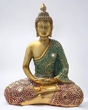 SINT Buddha Statues for Home Decor Zen Sitting Meditating Sculpture Buddha De... picture