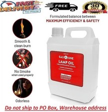 Liquid Paraffin Lamp Oil - 1 Gallon (128 oz) Clear - Multifunctional, Odorless picture