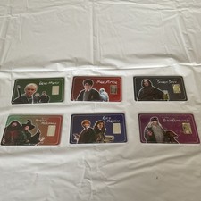 Royal Dutch Mint Harry Potter 25th Anniversary 6-Card Lot 6g Silver 2024 Sealed picture