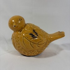 Ceramic Yellow Bird Distressed Finish 7
