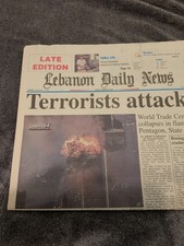 Late Edition Lebanon Daily News September 11th 2001 