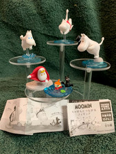 Moomins Vinyl Mini Figures NEW IN BAGS - MOOMIN TROLL 5 pc SWIMMNG LAKE set picture