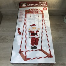 RARE Mr. Christmas SUPER SWINGING SANTA 40