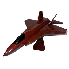 F-35 F-35A JSF USAF Air Force Joint Strike Fighter Wood Wooden Model picture