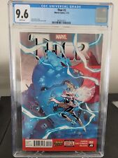 THOR #2 CGC 9.6 GRADED 2015 MARVEL 1ST FULL APPEARANCE OF JAN FOSTER AS THOR picture