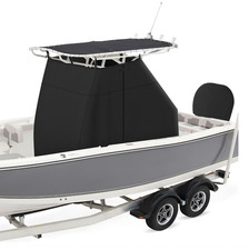 NOOKAT 1200D Waterproof T-Top Boat Center Console Cover 95L 59W 72H Black picture