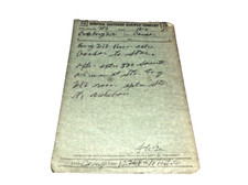 1940's  NORFOLK SOUTHERN RAILWAY TRAIN ORDERS A picture