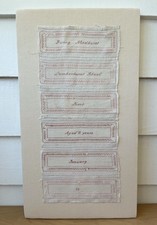 Antique 1844 Schoolgirl Sampler – Fanny Medhurst, Lamberhurst Kent - Framed picture