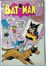 Batman #133 (Aug 1960, DC Comics) 1st appearance of Kite-Man, 1st Bat-Mite picture