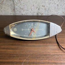 Vintage 1959 Westclox Dynamic Ford 300-500 Club Banquet Clock - Functional picture