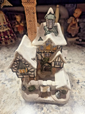 Vintage David Winter Cottage The Scrooge Family Home Christmas Estate Find picture
