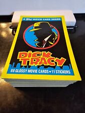 1990 Topps Dick Tracy Movie Cards Complete Set (1-88) picture