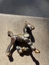 Vintage Cast Iron Horse Figurine Statue picture