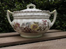 VTG Royal Doulton Grantham D5477 Stamped Lidded Sugar Bowl England picture
