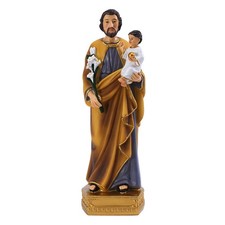 Father and Child Statue Shelf Parent Child Figurine Tabletop for Shelves, Desks picture