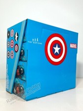 Porcelain Shield Collection Captain America Comic Ver Full Set 8 pcs US In-Stock picture