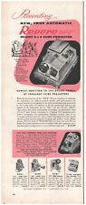 1956 Revere Slide Projector Vintage Original Magazine Print Ad picture